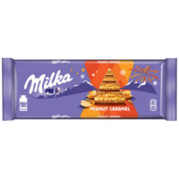 Шоколад Milka Peanut Caramel молочный с карамельной и арахисовой начинкой, 276 г 1 шт