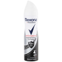Антиперспирант Rexona аэрозоль антибактериальная и невидимая на черном и белом,150 мл 1 шт