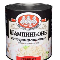 Шампиньоны Скатерть-Самобранка резаные консервированные 3,1 л 1 шт