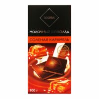 Шоколад Rioba молочный с соленой карамелью 100 г 1 шт