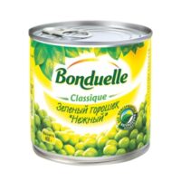 Горошек зеленый Bonduelle, 0.4кг. 1 шт