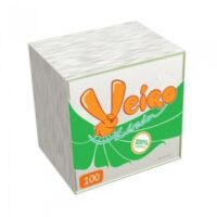 Салфетки бумажные Veiro 24*24см 1сл 100шт 1 шт