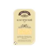 Сыр БРЕСТ-ЛИТОВСКОЕ классический 45% нарезка, 150г БЗМЖ 1 шт