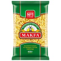 Макаронные изделия Makfa лапша короткая 450г высший сорт 1 шт