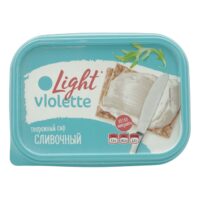 Творожный сыр Violette Light сливочный 60% бзмж 160 г 1 шт