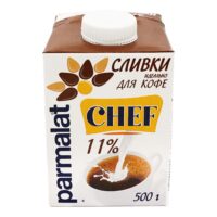 Сливки питьевые Parmalat Chef ультрапастеризованные 11% 500 мл 1 шт