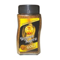 Кофе Черная карта Gold растворимый, 95гр. 1 шт