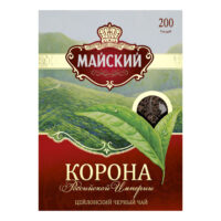 Чай черный Майский Корона Российской Империи листовой 200 г 1 шт