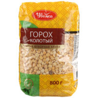 Горох колотый увелка Шлифованый 800 г 1 шт