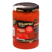 Томаты Кубаночка в томатном соке неочищенные 680г 1 шт