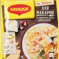 Смесь Maggi на второе для макарон в сливочном соусе карбонара 30г 1 шт