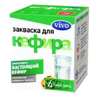 Закваска Vivo Кефир бзмж 0,5 г х 4 шт 1 шт