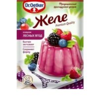Желе Dr.Oetker со вкусом лесной ягоды 45 г 1 шт