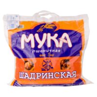 Мука Шадринский комбинат хлебопродуктов пшеничная хлебопекарная 5 кг 1 шт