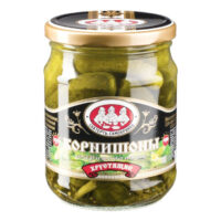 Корнишоны Скатерть-Самобранка маринованные 500 г 1 шт