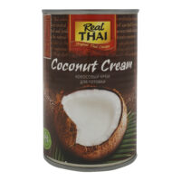 Кокосовый крем для готовки Real Thai 21% 400 мл 1 шт