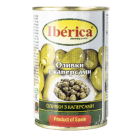 Оливки Iberica mini с каперсами 1 шт