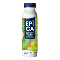 Питьевой йогурт Epica киви-виноград 2,5% БЗМЖ 260 г 1 шт