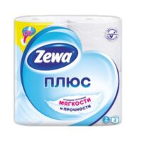 Бумага туалетная Zewa Плюс белая 2сл 4шт 1 шт