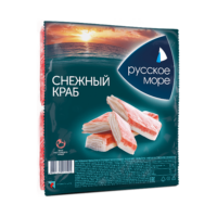 Крабовые палочки РУССКОЕ МОРЕ снежный краб, 200г 1 шт