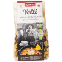 Суп Yelli Мексиканский с фасолью и кукурузой 120 г 1 шт