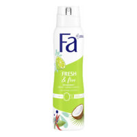 Дезодорант Fa Fresh & Free с ароматом лайма и кокоса аэрозоль 150 мл 1 шт