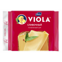 Сыр Viola сливочный в ломтиках 140 г бзмж 1 шт