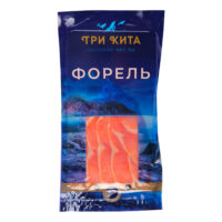 Форель Три кита слабосоленая филе ломтики 100г 1 шт