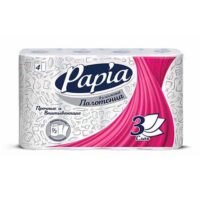 Бумажные полотенца Papia 4 рулона 1 шт