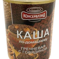 Каша гречневая с говядиной Консервлэнд 340г 1 шт