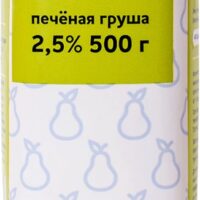 Питьевой йогурт Ирбитский печеная груша 2,5% 500 г 1 шт