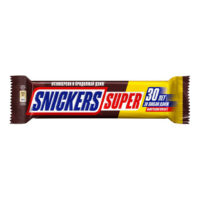 Шоколадный батончик Snickers Super 80 г 1 шт