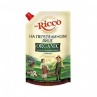 Майонез Mr. Ricco на перепелином яйце 67%, 400мл. 1 шт