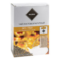 Чай черный Rioba Эрл Грей для заваривания в чайнике в пакетиках 5 г 20 шт 1 шт