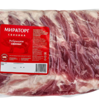 Ребрышки свиные Мираторг вакуумная упаковка 1 кг