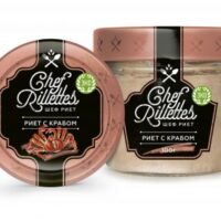 Риет Chef Rillettes с крабом 100 г 1 шт