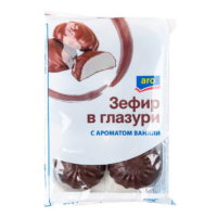 Зефир ARO в глазури, 250г 1 шт