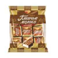 Конфеты Птичье молоко сливочно-ванильные Рот фронт 0.225 кг. 1 шт