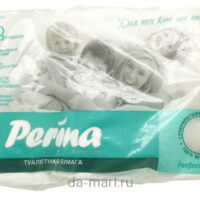 Бумага туалет Perina Perfrect белая 3 слоя 12шт 1 шт