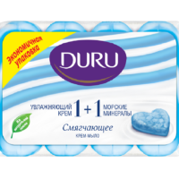 Туалетное мыло Duru Soft Sensations Морские минералы 90 г 4 шт 1 шт