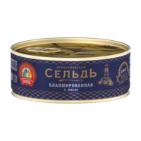 Сельдь Сохраним Традиции атлантическая бланшированная в масле 240 г 1 шт