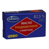 Сливочное масло Экомилк 82,5 % 180 г бзмж 1 шт