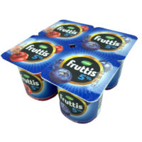 Продукт йогурт Fruttis 5% вишня черника 0.115кг БЗМЖ 1 шт