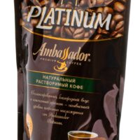 Кофе Ambassador Platinum натуральный растворимый сублимированный 75г 1 шт