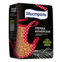 Крупа гречневая Мистраль Фермерская 2 кг 1 шт