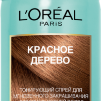Спрей тонирующий для мгновенного закрашивания отросших корней L'OREAL Magic Retouch Красное дерево, 75мл 1 шт