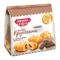 Круассаны Яшкино мини с шоколадным кремом, 180 г. 1 шт