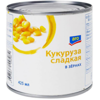 Кукуруза консервированная ARO сладкая, 0,425 кг 1 шт