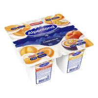 Йогурт Alpenland абрикос-персик-маракуйя 7,5% бзмж 95 г 1 шт