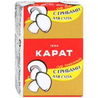 Сыр плавленый Карат "С грибами для супа" 45% 90г 1 шт